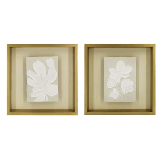 Assorted 11" Close Up Flower Block Wall Décor by Ashland®, 1pc.